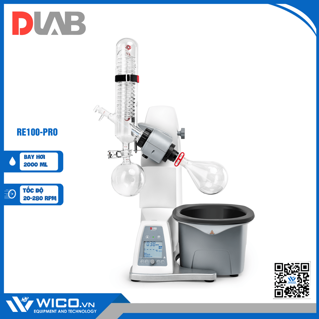 Máy cô quay chân không Dlab RE100-PRO