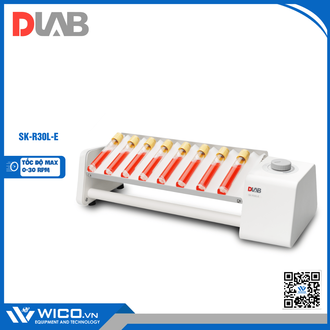Máy lắc ống máu kiểu bập bênh Dlab SK-R30L-E