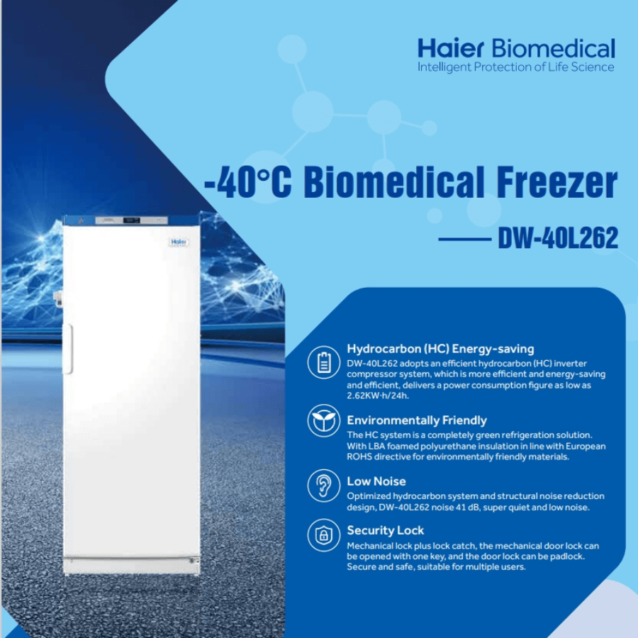 Tủ bảo quản -40 Độ C DW-40L262