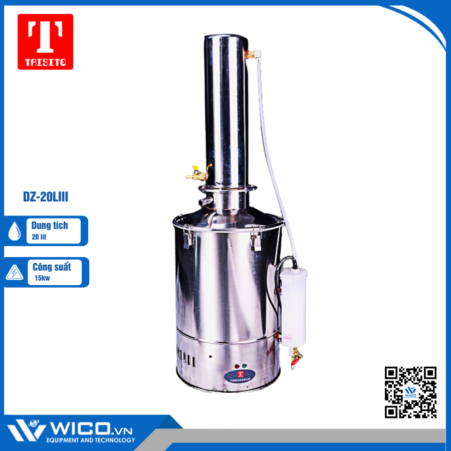 Máy Cất Nước 1 Lần Tự Động Taisite -Trung Quốc DZ-20LIII