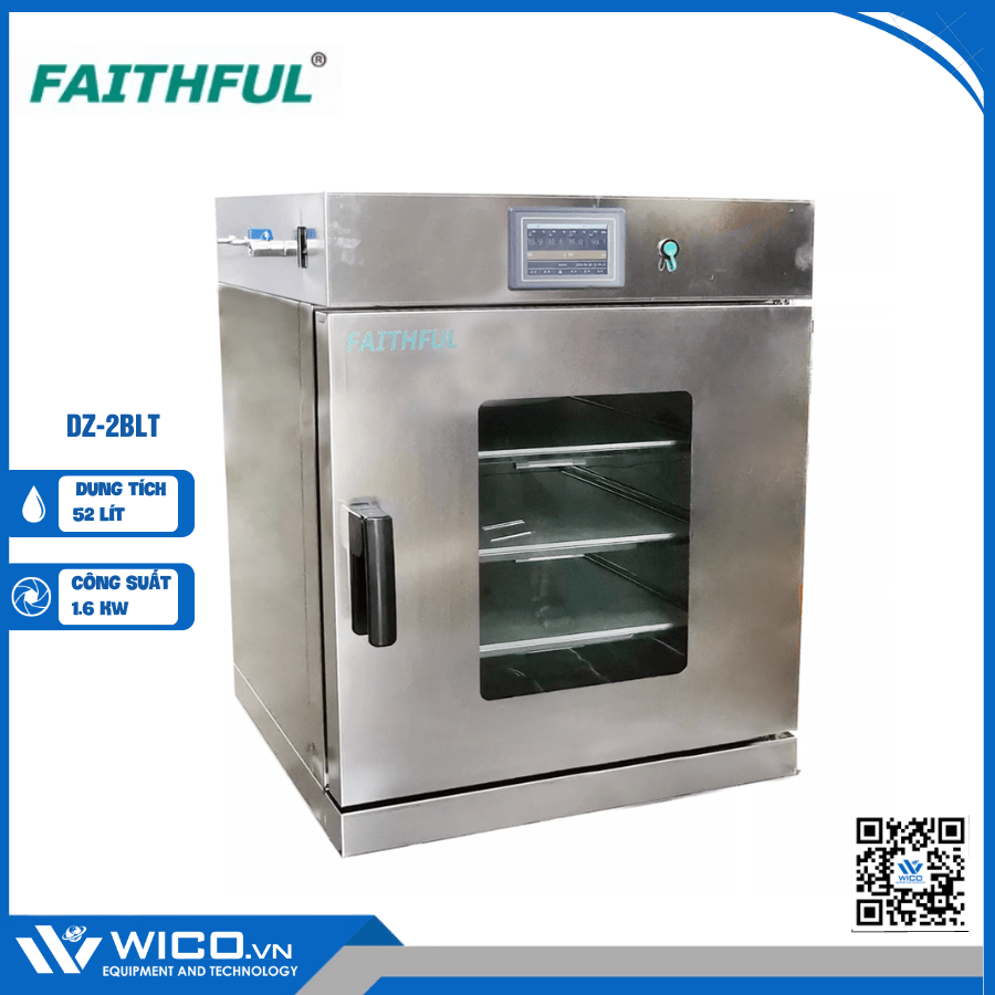 Tủ sấy chân không tự động Faithful DZ-2BL