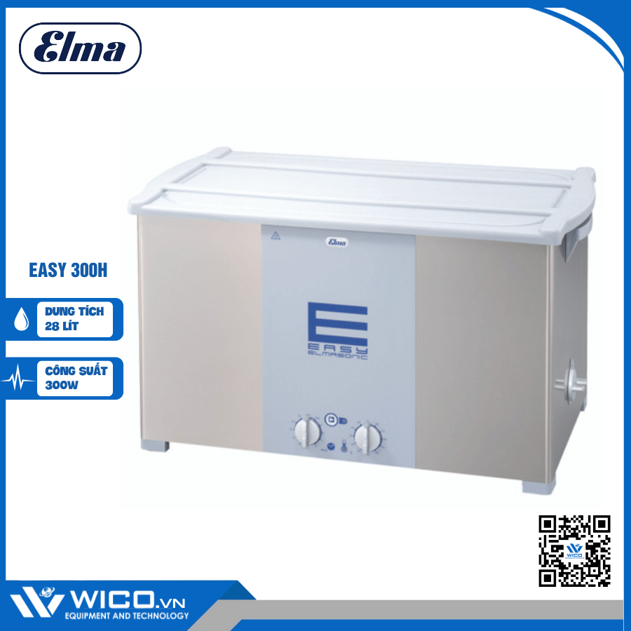 Bể rửa siêu âm Elma 300H