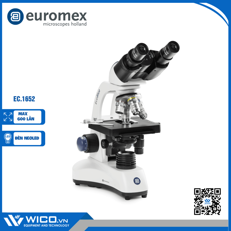 Kính hiển vi sinh học Euromex EC.1652
