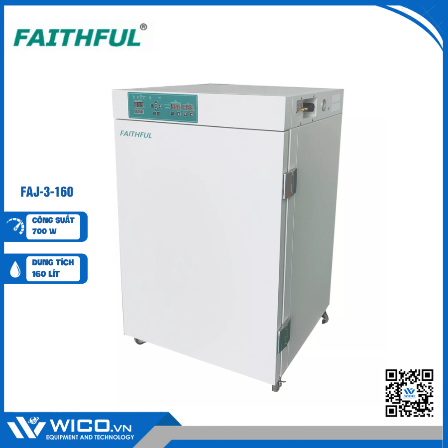Tủ ấm CO2 FAITHFUL FAJ-3-160