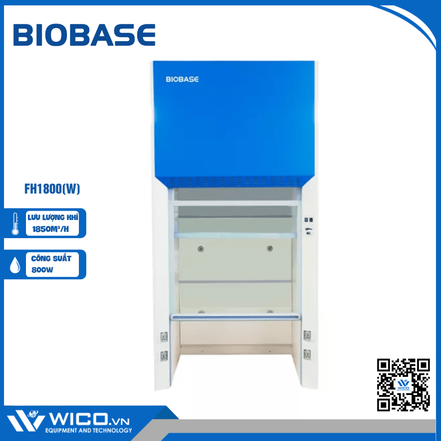 Tủ hút khí độc Biobase FH1800(W)