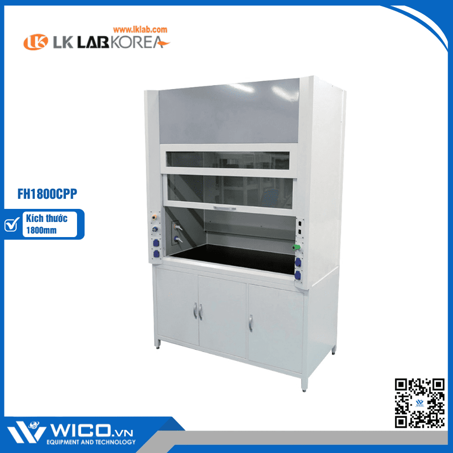 Tủ hút khí độc 1.8m LK Lab Korea FH1800CPP
