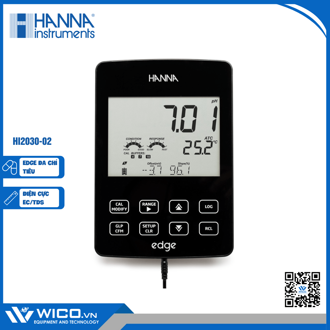 Edge đa chỉ tiêu hanna HI2030-02