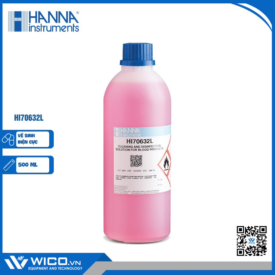 Dung dịch vệ sinh điện cực HI70632L