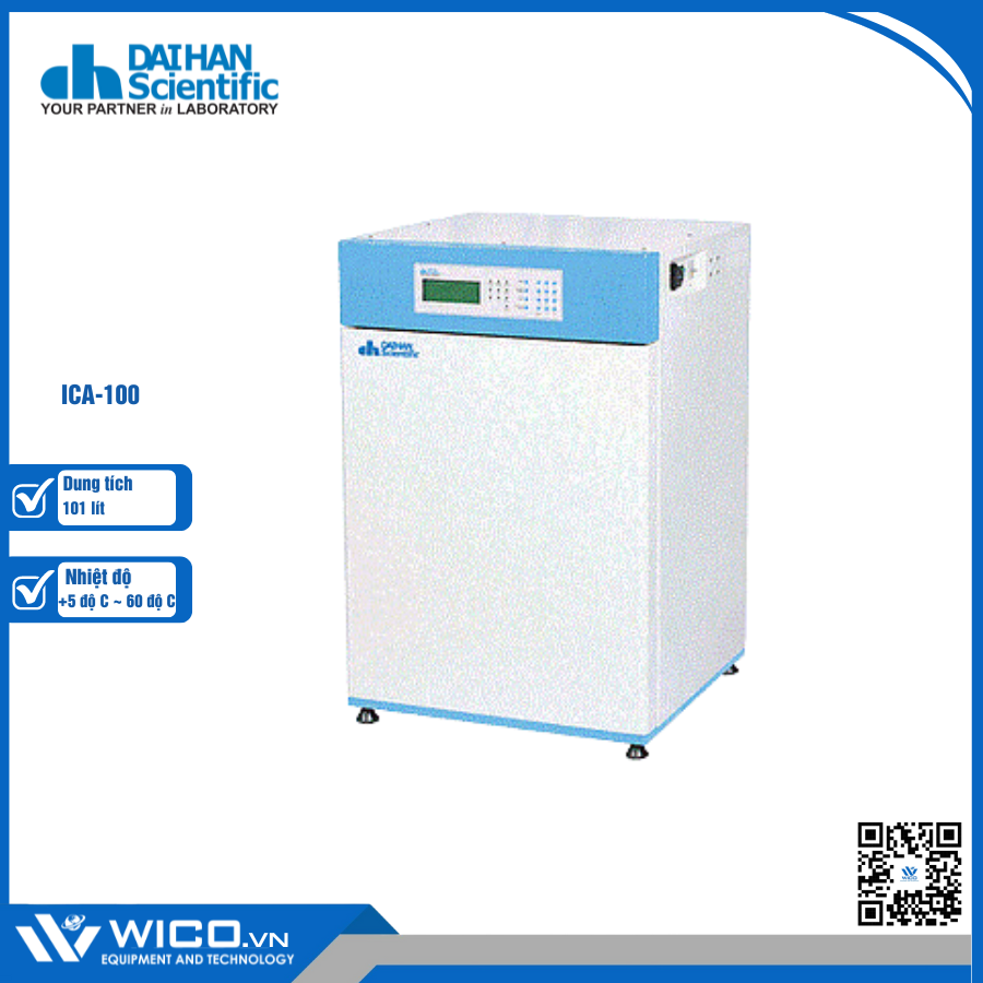 Tủ Ấm CO2 Daihan Hàn Quốc ICA-100