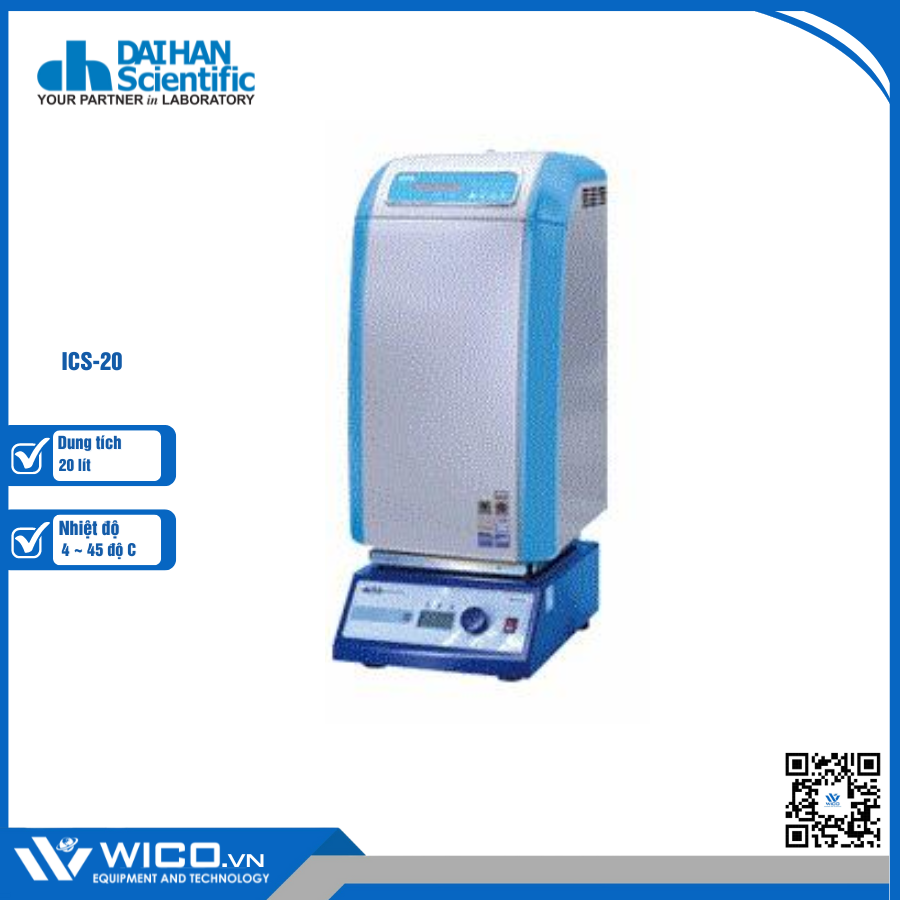 Tủ Ấm CO2 Daihan Hàn Quốc ThermoStable ICS-20