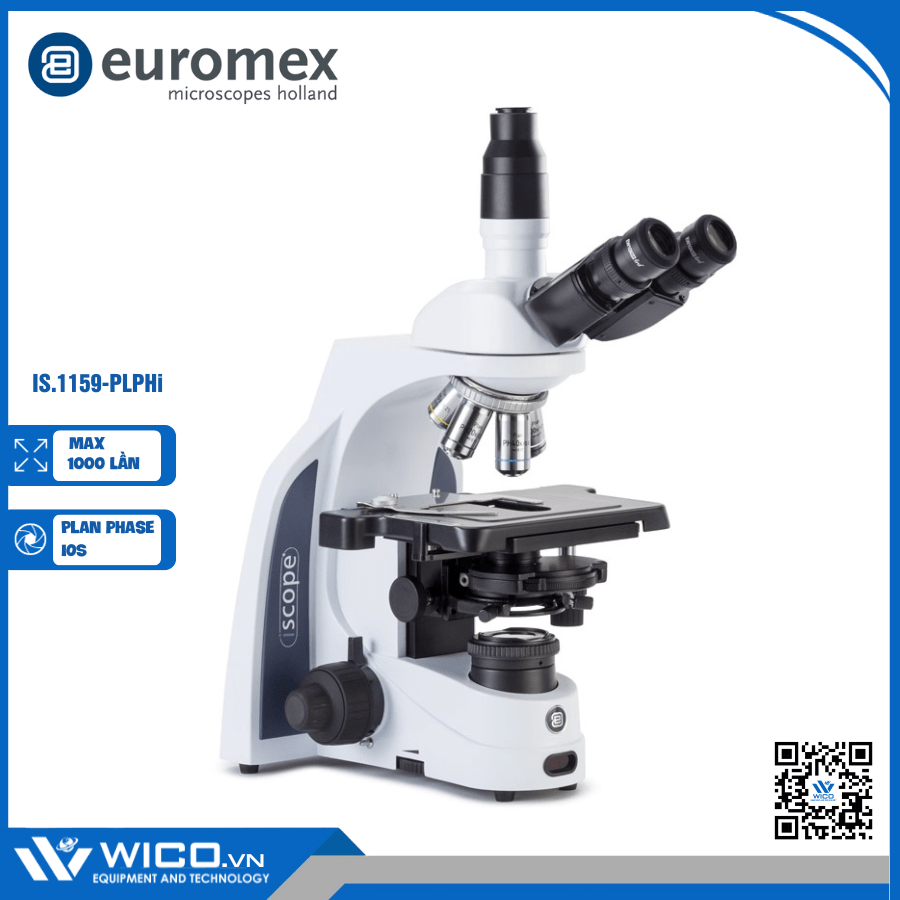 Kính hiển vi soi phản pha Euromex IS.1159-PLPHI