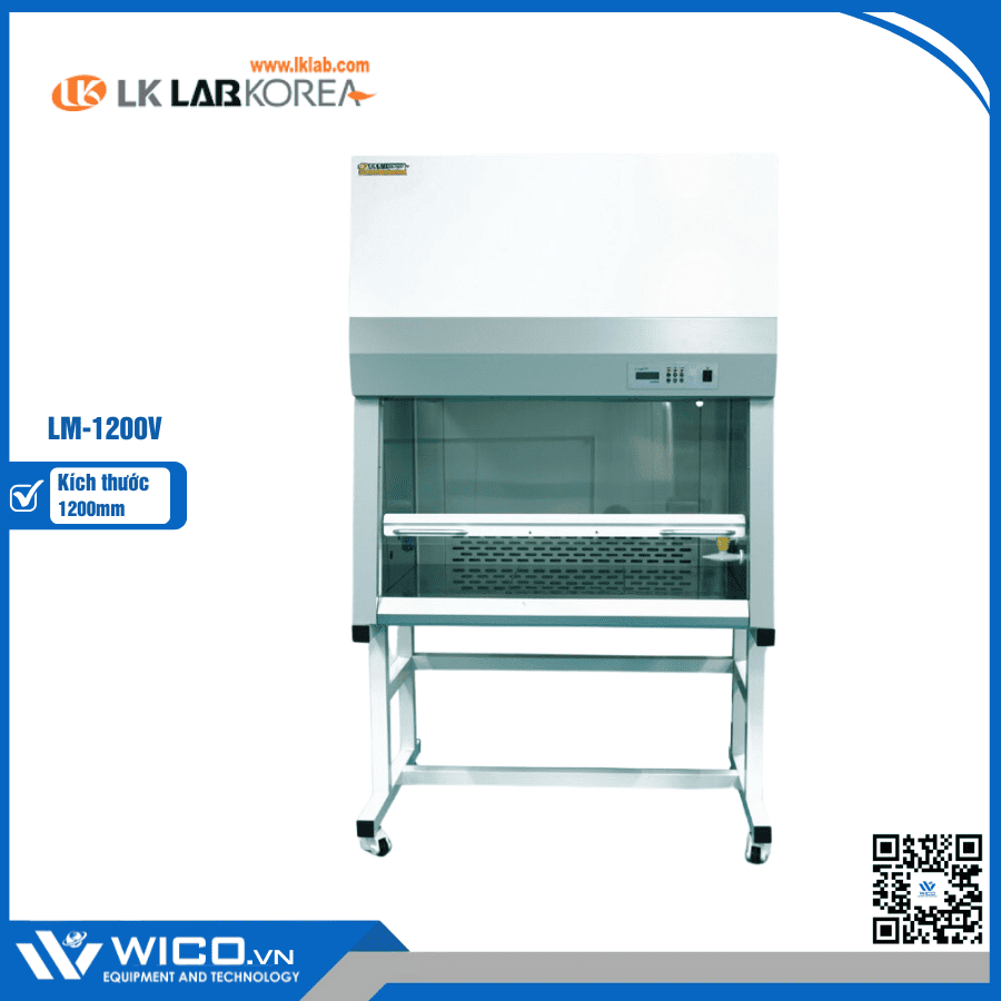 Tủ cấy vi sinh 1.2m LK Lab Korea LM-1200V