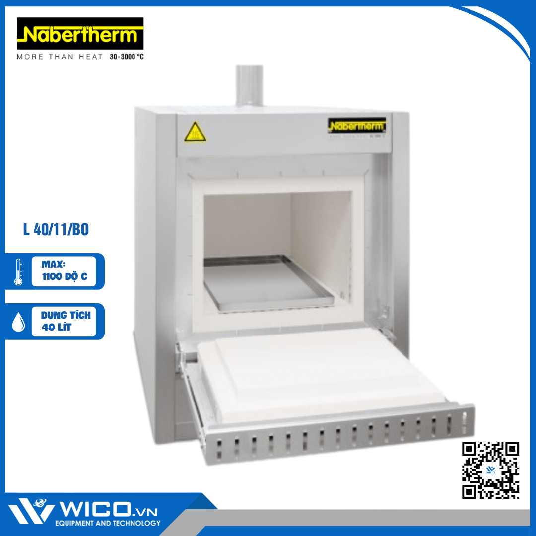 Lò Nung Đốt Tro Hiệu Suất Cao L 40/11 BO/C550 
