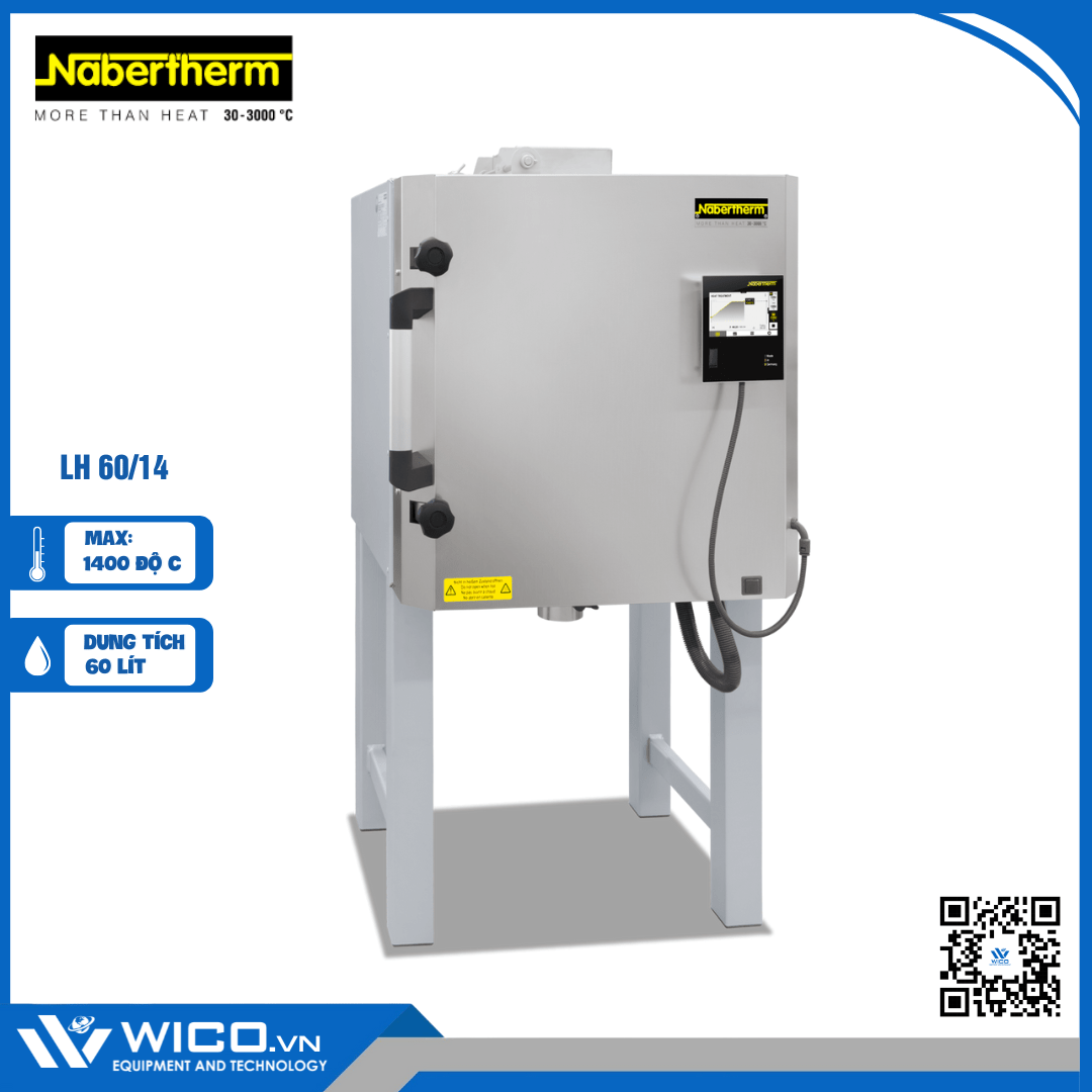 Lò Nung Dạng Buồng 1300 Độ C Nabertherm LH 60/14/B500