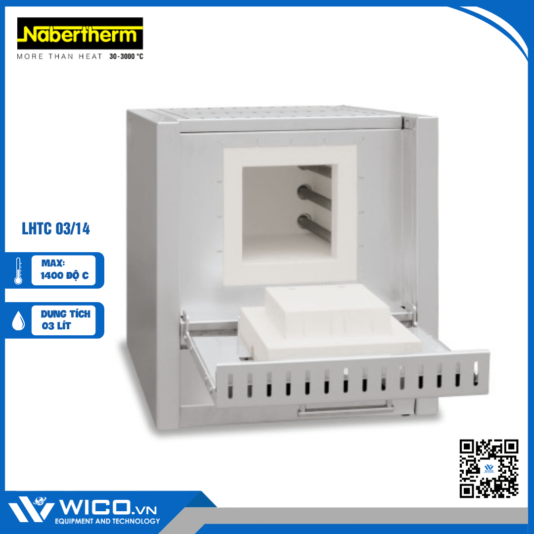 Lò Nung 1400 Độ C Nabertherm LHTCT 03/14/C550