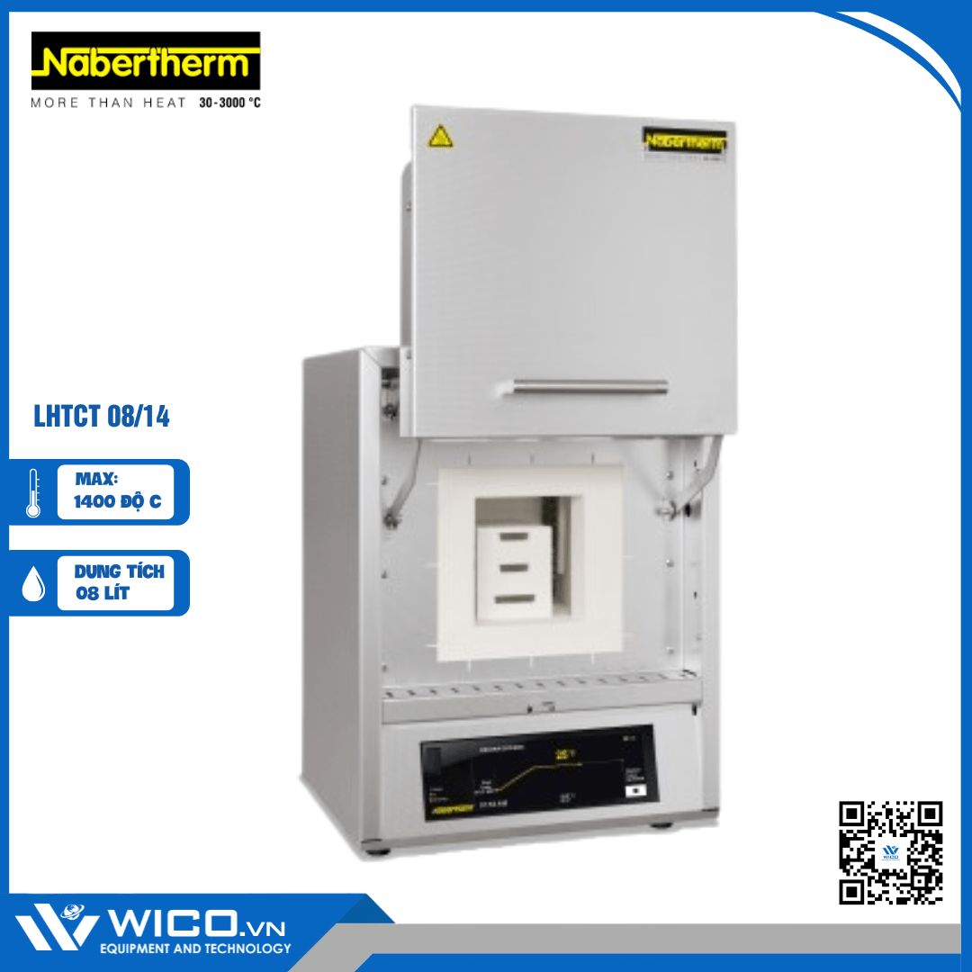 Lò Nung 1400 Độ C Nabertherm LHTC 08/14/C550