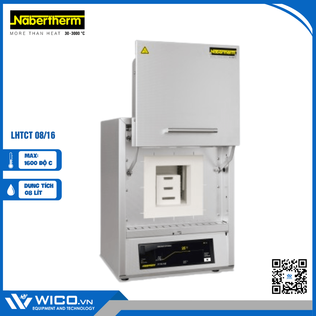 Lò Nung 1600 Độ C Nabertherm LHTC 08/16/C550