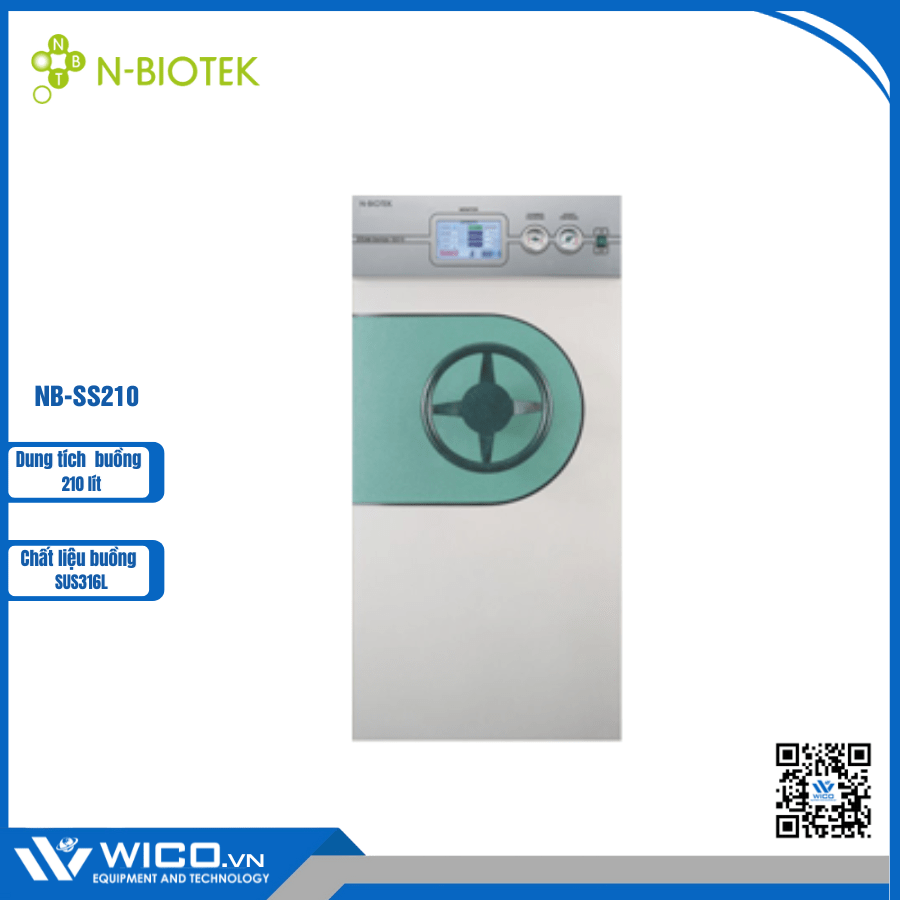 Nồi hấp tiệt trùng nằm ngang N-BIOTEK