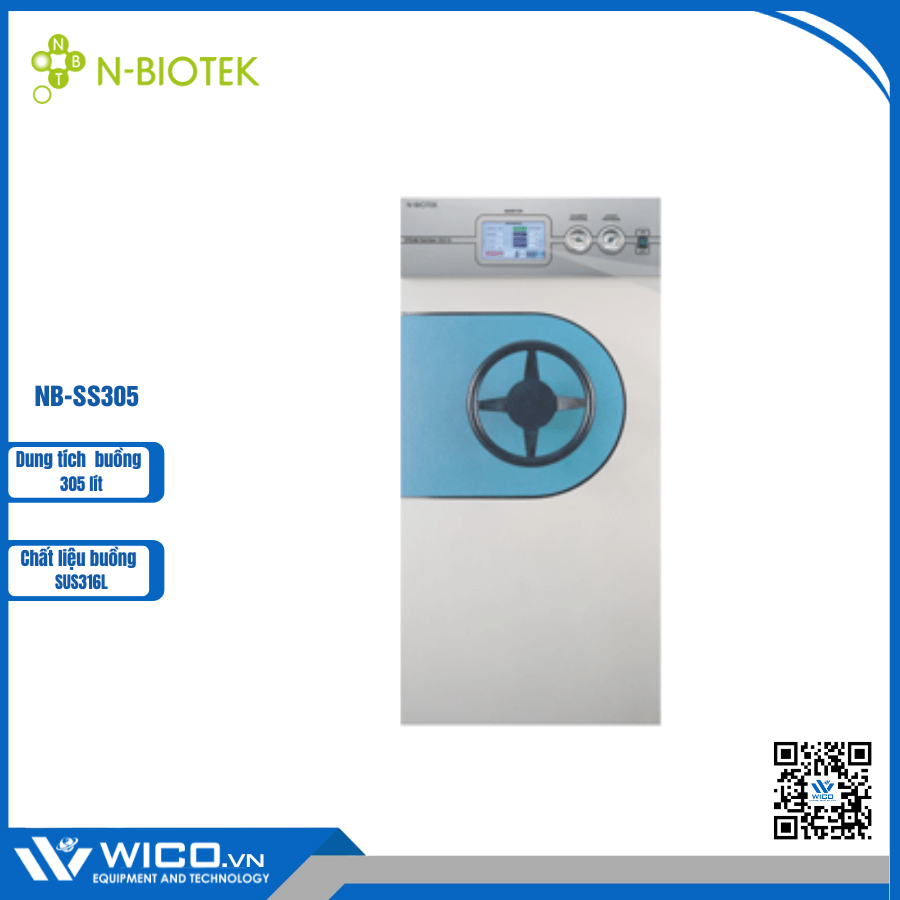 Nồi hấp tiệt trùng nằm ngang N-BIOTEK