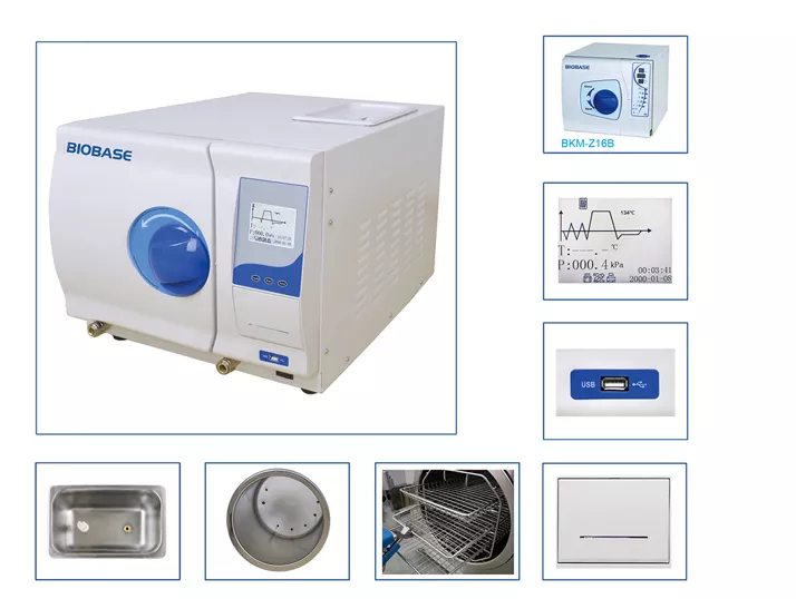 Nồi hấp tiệt trùng để bàn Class B Biobase BKM-Z12N