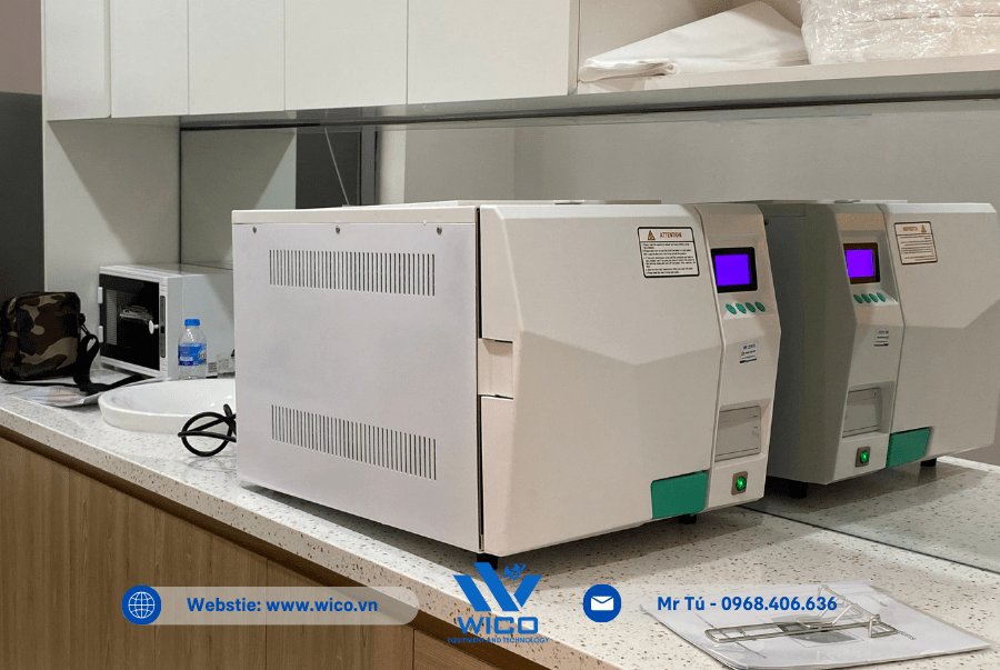 Nồi hấp tiệt trùng sấy chân không chuẩn Class B TM-20DV | Hàng có sẵn tại Wico