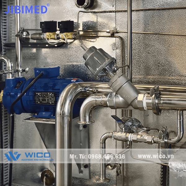 Hệ thống van xả Nồi hấp WG-1.2D