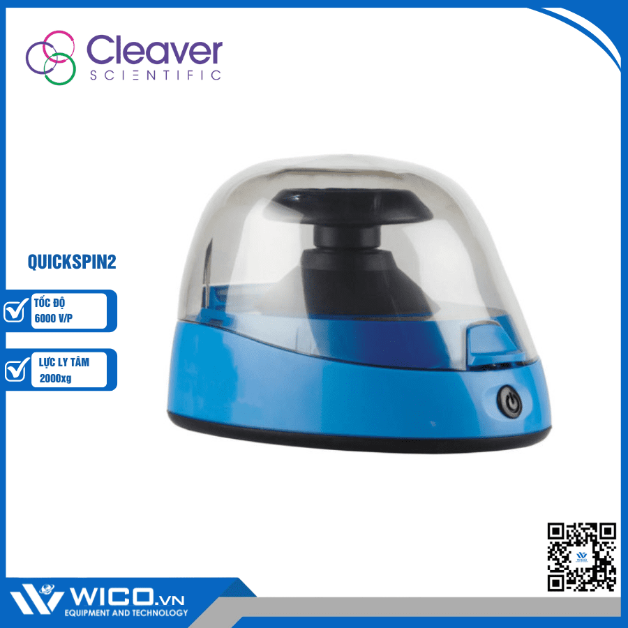 Máy ly tâm Spindown Cleaver Scientific QUICKSPIN2