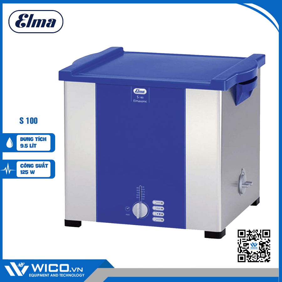 Bể rửa siêu âm Elma S 100