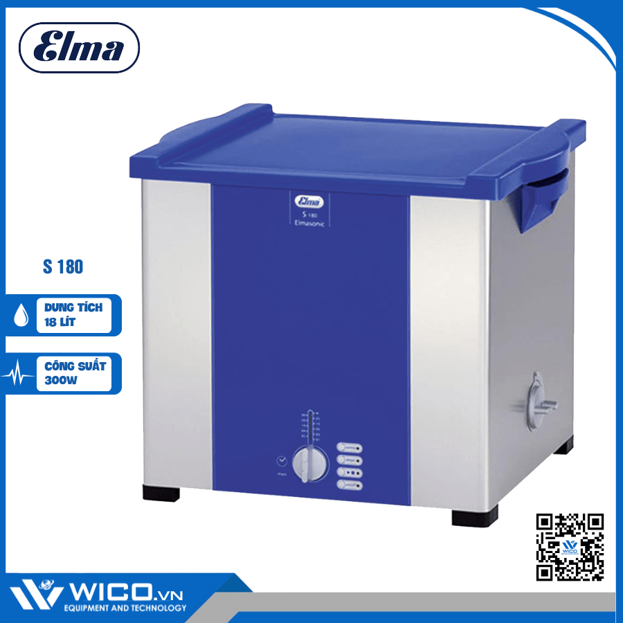 Bể rửa siêu âm Elma S 180