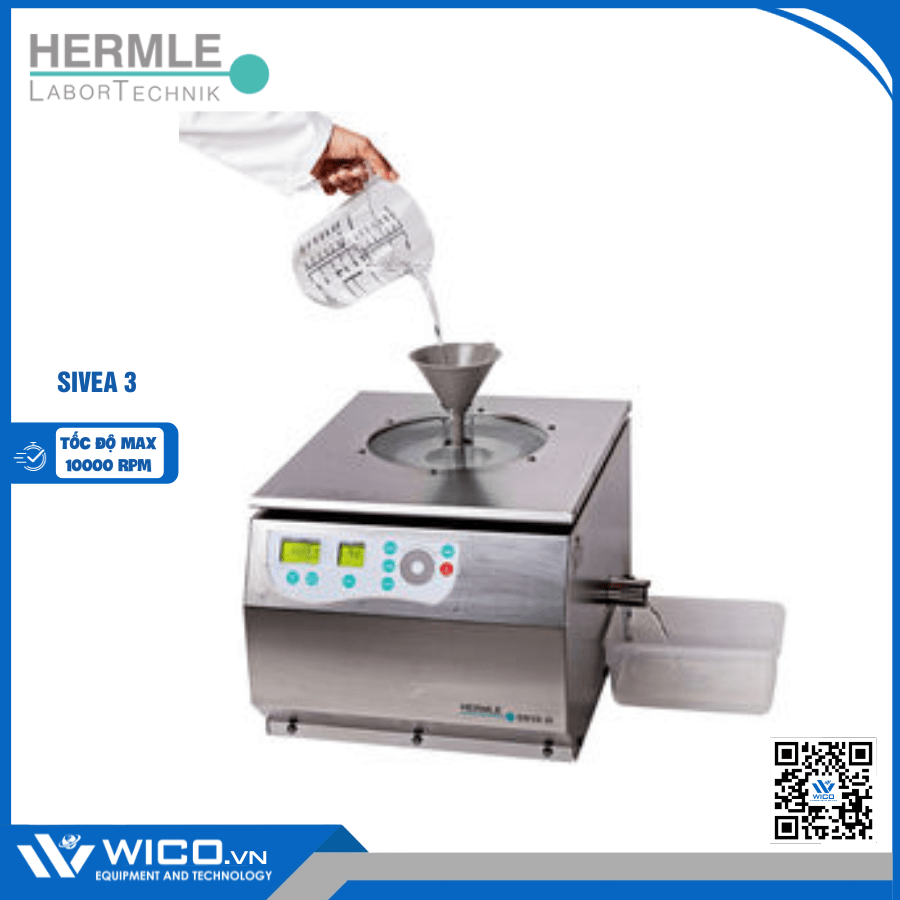 Máy ly tâm Hermle Sivea-3