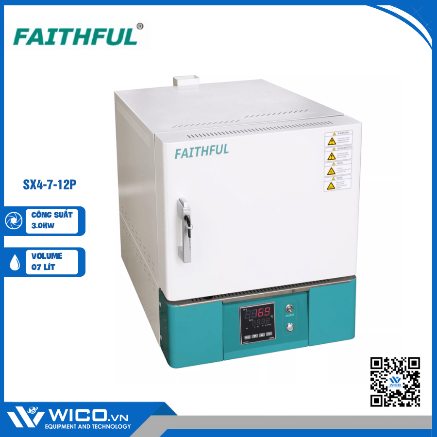 Lò nung 1200 độ Faithful SX-4-7-12P