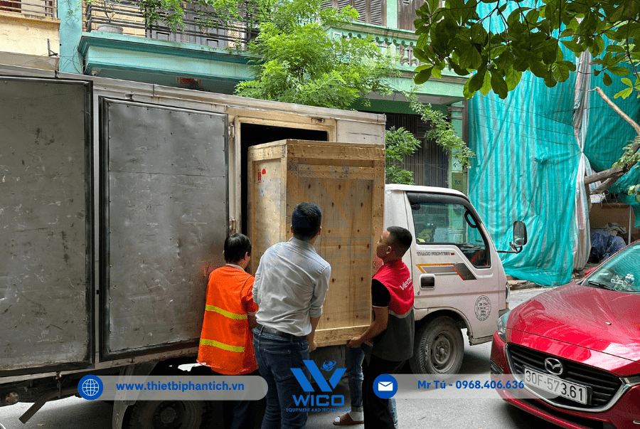 Vận chuyển Nồi hấp tiệt trùng AC-60 tới trạm y tế ở Bắc Giang