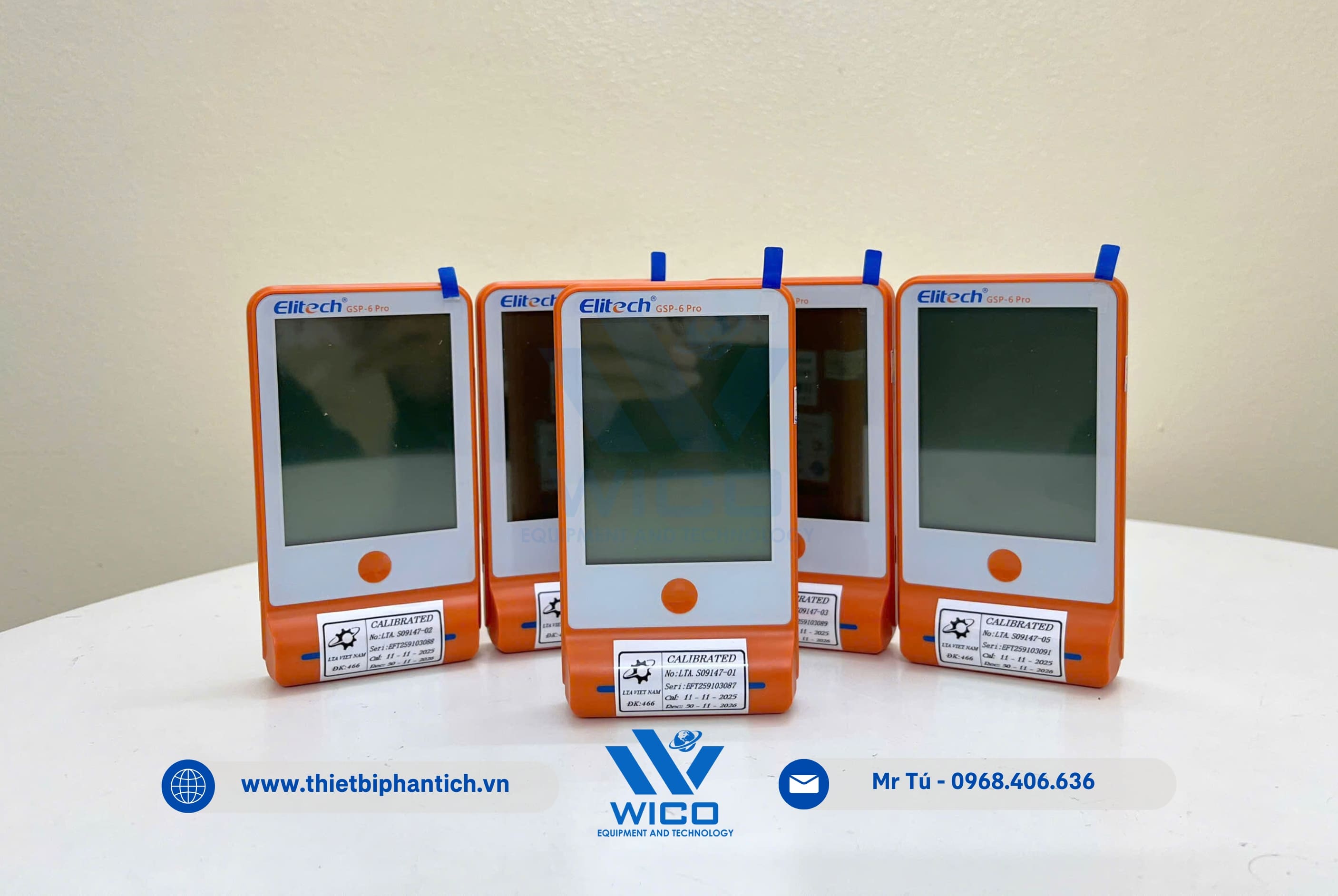 Nhiệt Ẩm Kế Tự Ghi Elitech GSP-6 Pro