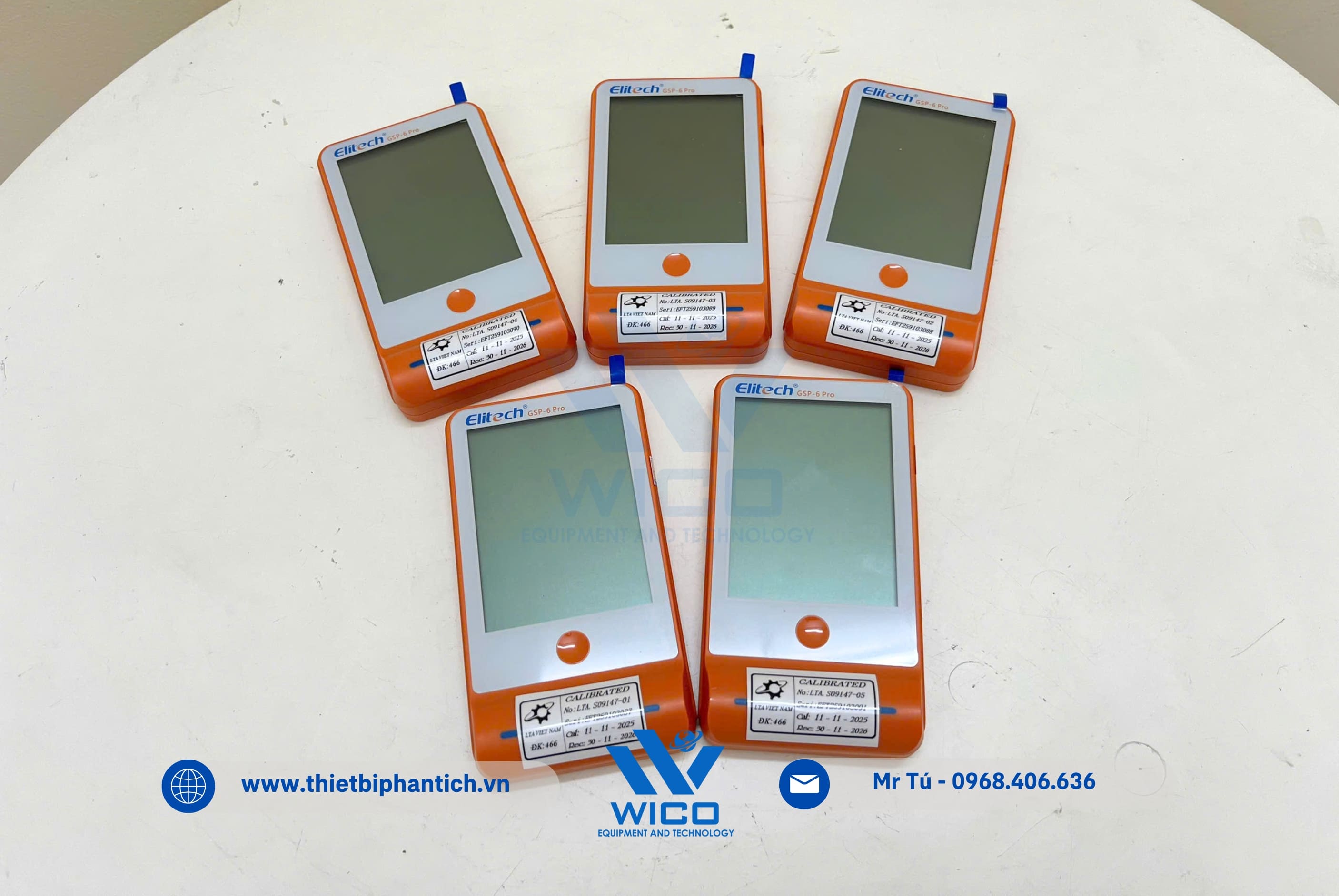 Nhiệt Ẩm Kế Tự Ghi GSP-6 Pro Elitech