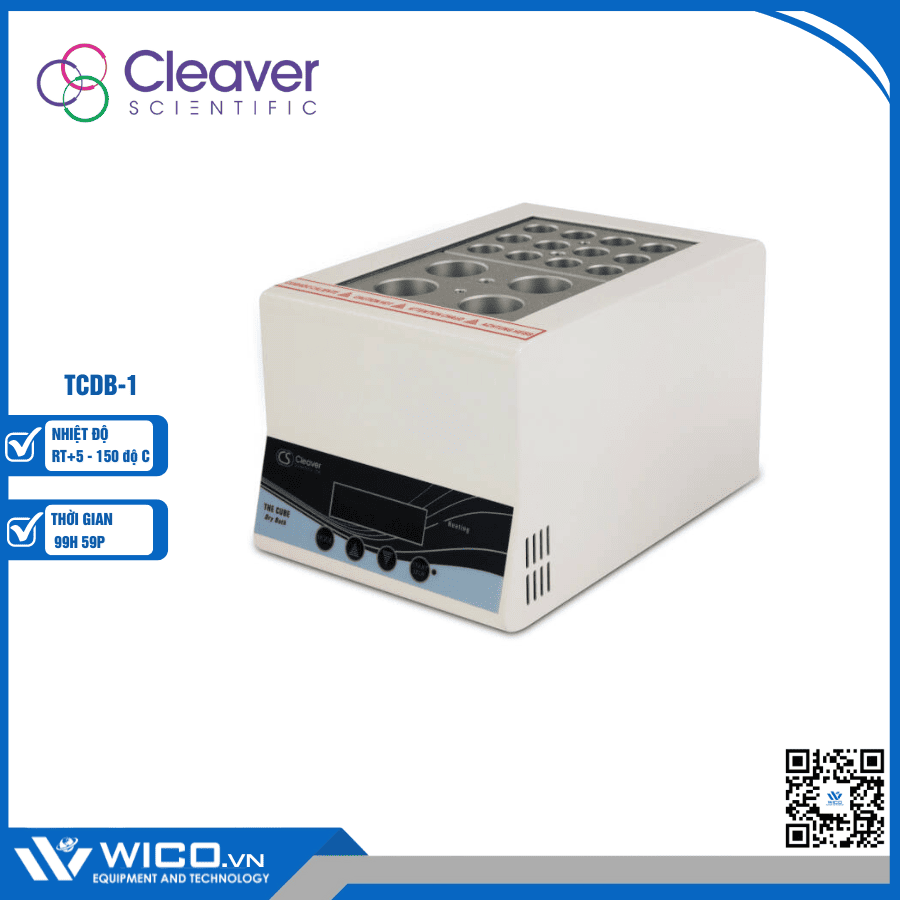 Bể ổn nhiệt khô Cleaver Scientific TCDB-1 (150 độ C)