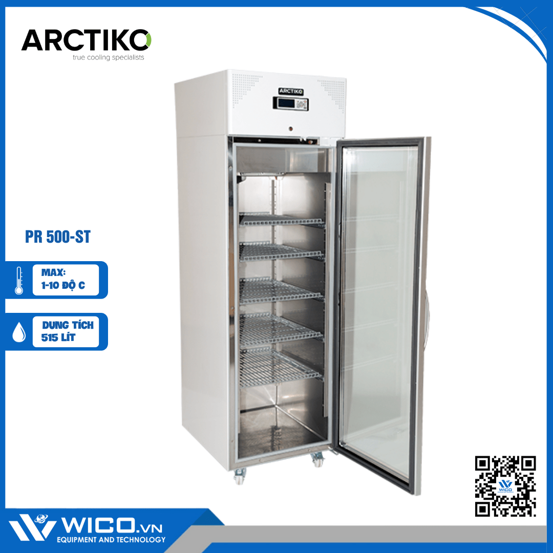 Tủ bảo quản 1-10 độ Arctiko PR 500-ST