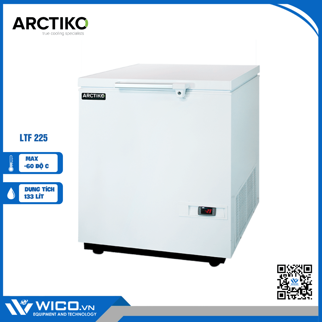 Tủ lạnh âm sâu -60 độ Arctiko LTF 225