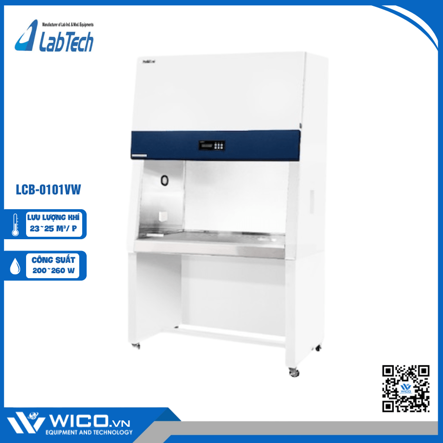 Tủ cấy vi sinh thổi đứng Labtech LCB-0101VW