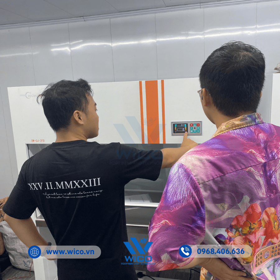 Kỹ thuật hướng dẫn khách hàng sử dụng tủ cấy SW-CJ-2FD