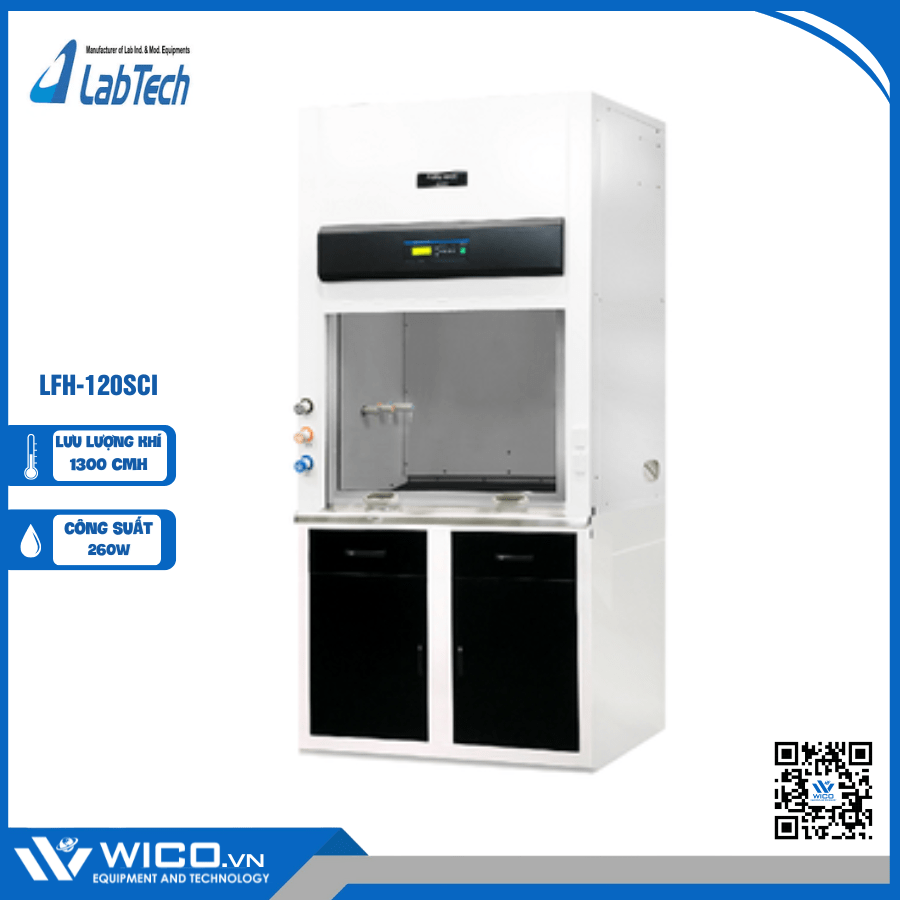 Tủ hút khí độc Labtech LFH-120SCI