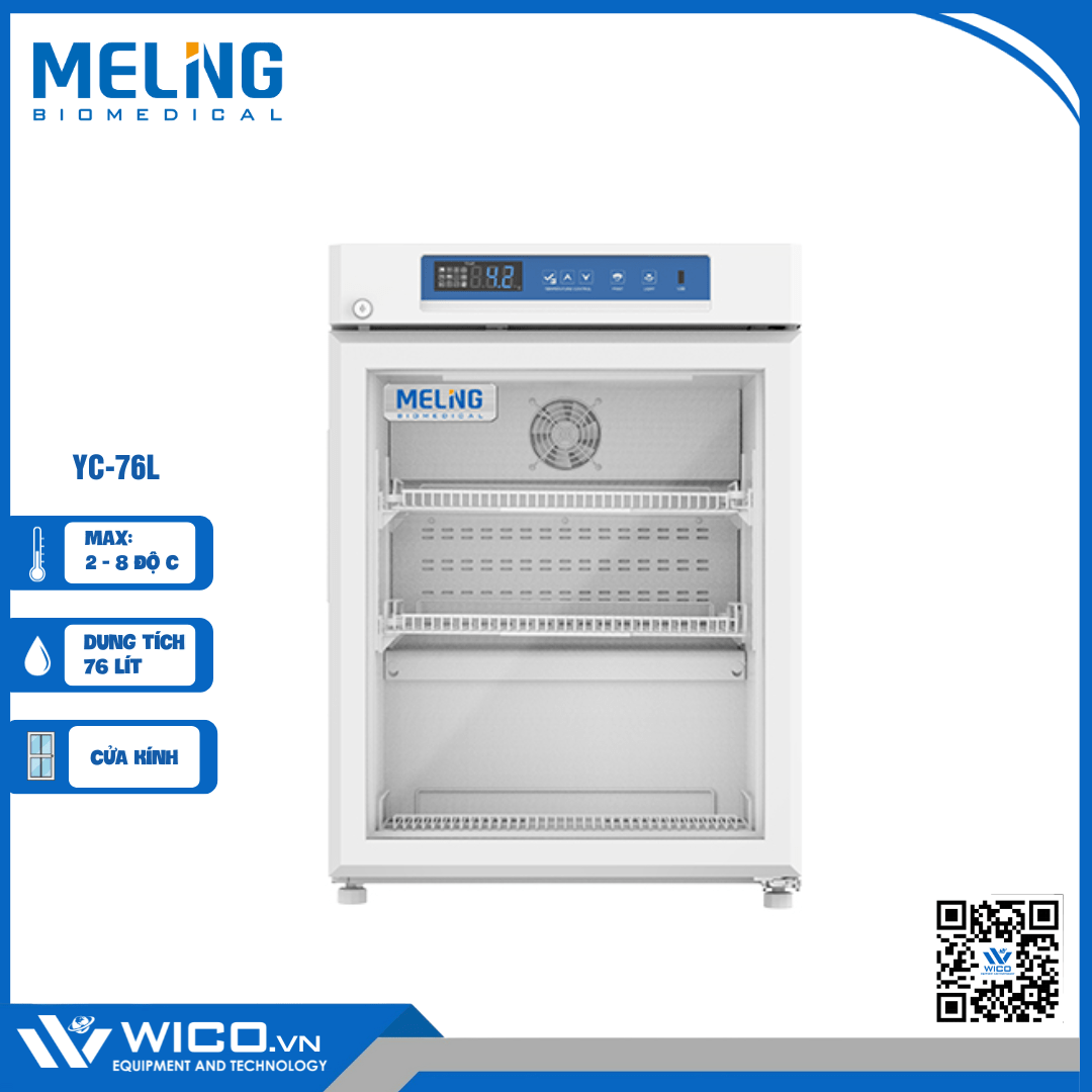 Tủ bảo quản Vacxin Meiling YC-76L