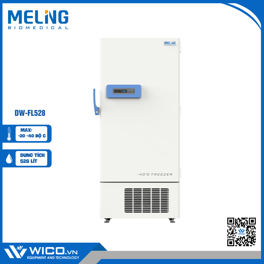 Tủ lạnh âm 40 độ Meiling DW-FL528