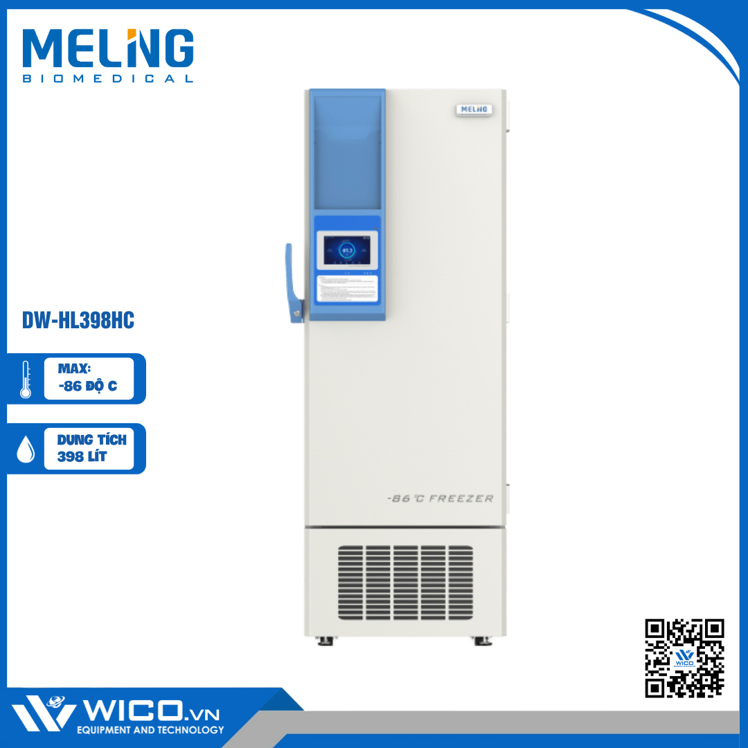 Tủ lạnh âm 86 độ Meiling DW-HL398HC