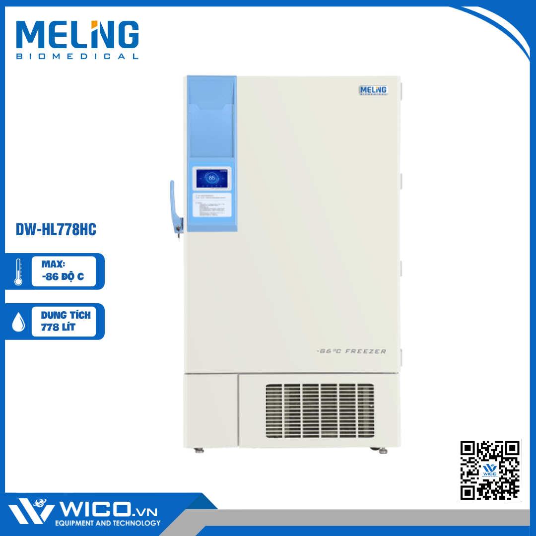 Tủ lạnh âm 86 độ Meiling DW-HL778HC