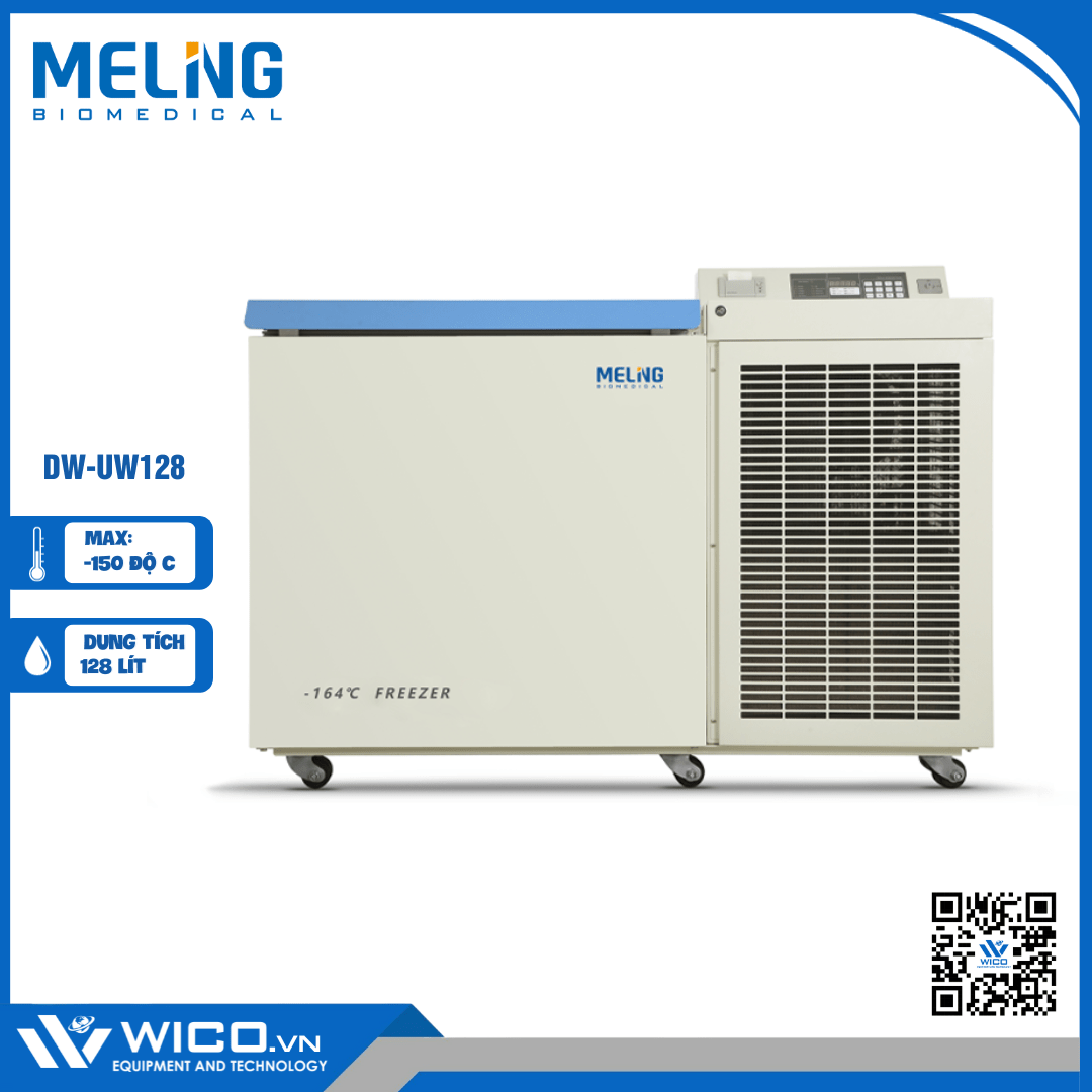 Tủ lạnh âm 150 độ Meiling DW-UW128