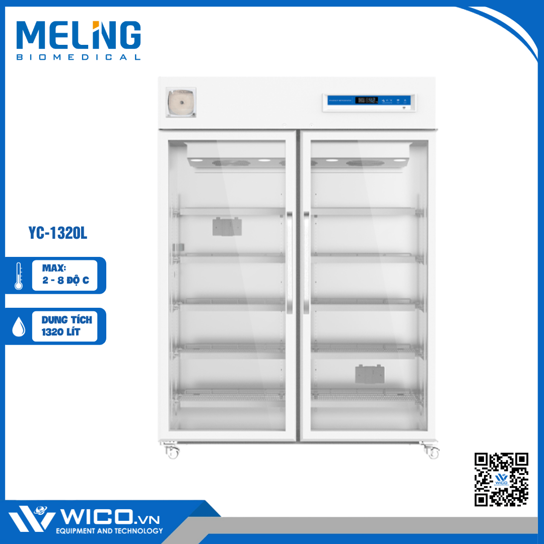 Tủ bảo quản dược phẩm Meiling YC-1320L