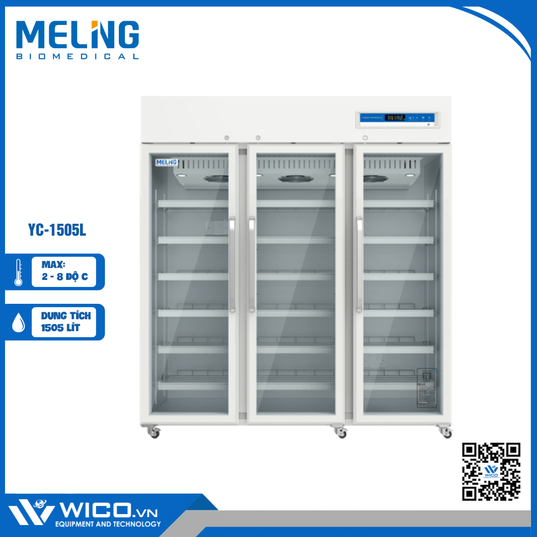Tủ bảo quản dược phẩm Meiling YC-1505L