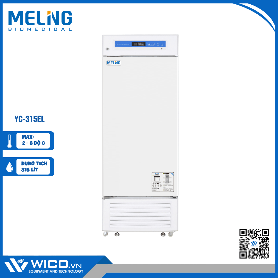 Tủ bảo quản dược phẩm Meiling YC-315EL