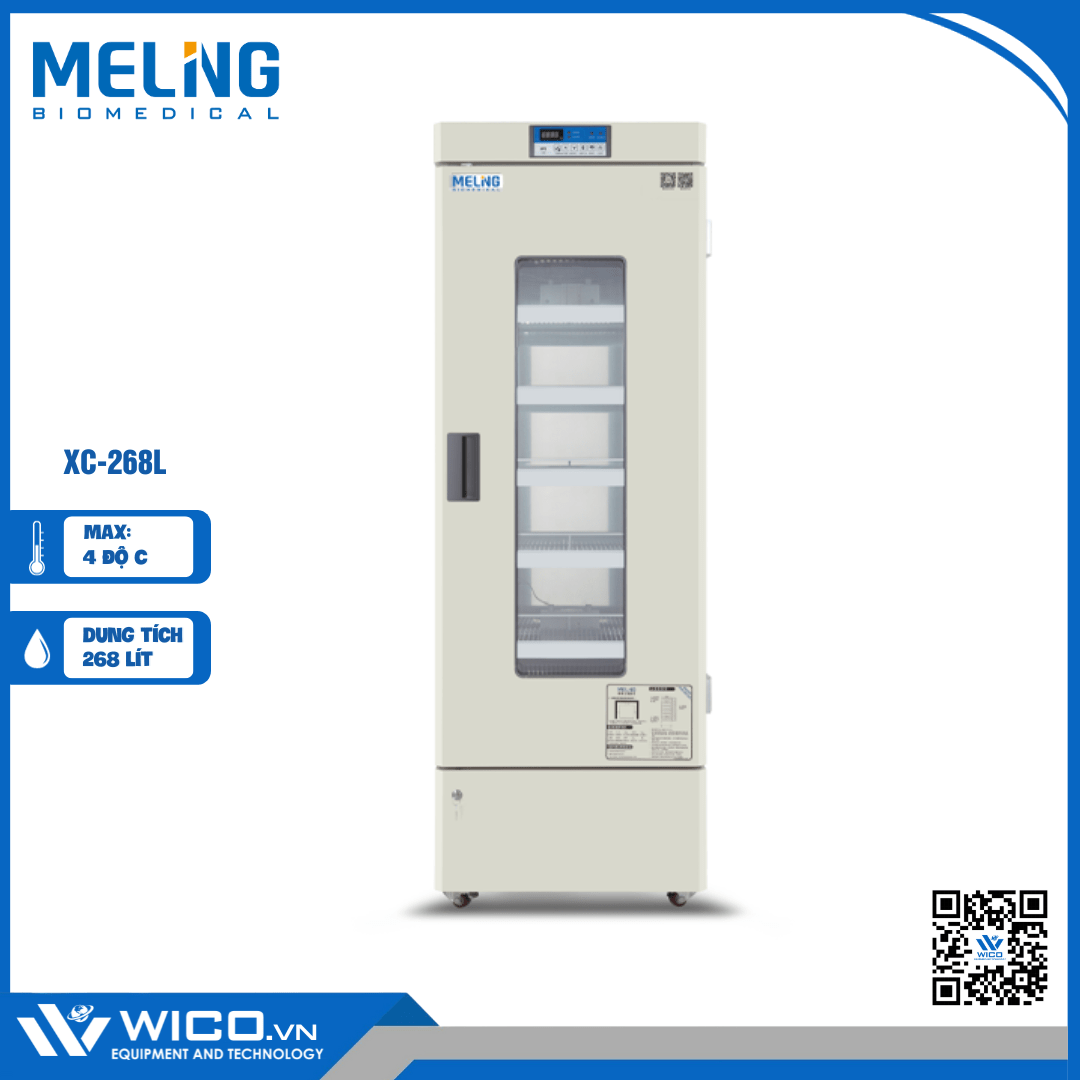 Tủ trữ máu chuyên dụng Meiling XC-268L
