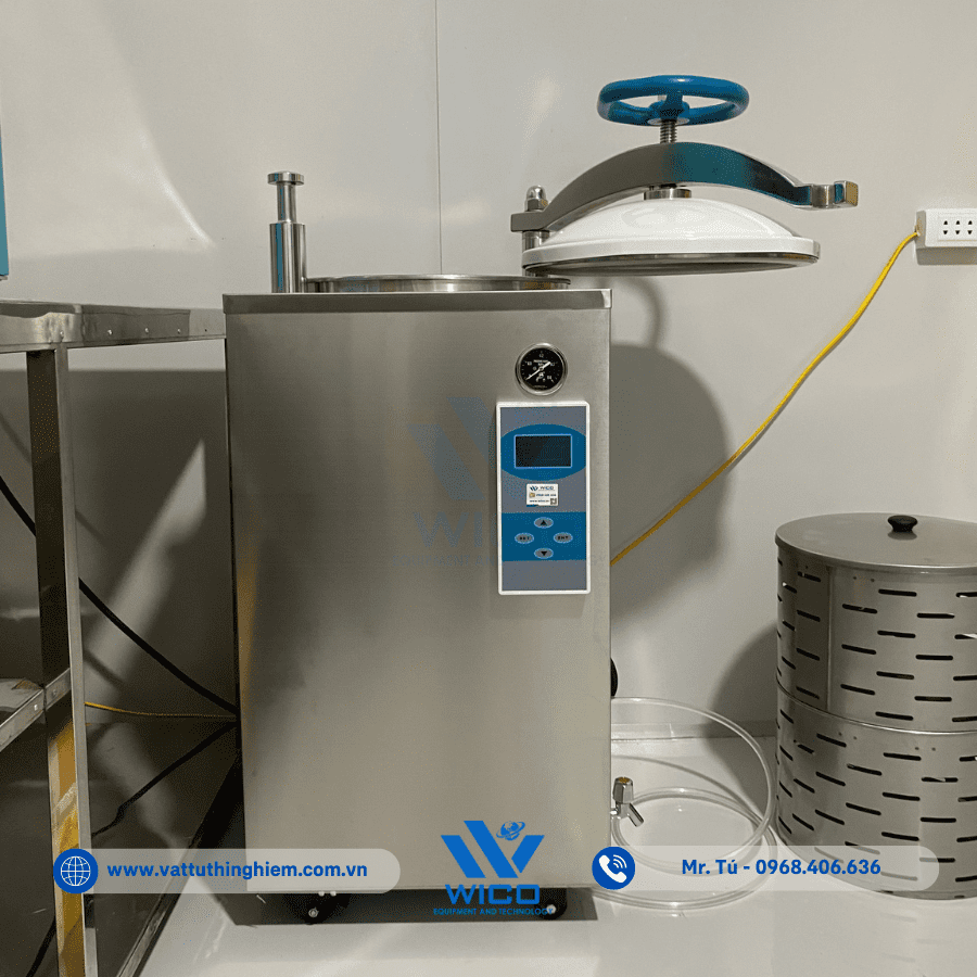 Kỹ thuật Wico hướng dẫn khách hàng sử dụng Nồi hấp LS-100HD
